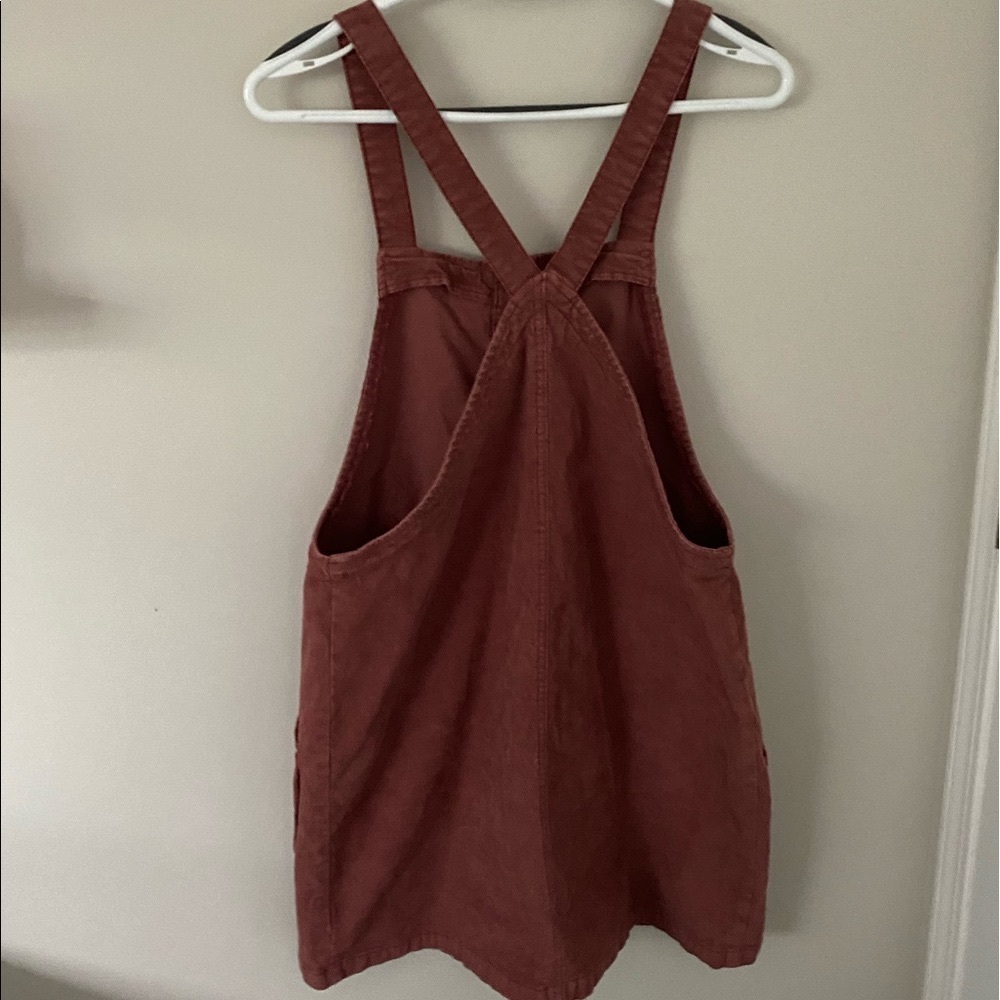 Corduroy Overall Dress - Picture 3 of 7